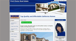 Desktop Screenshot of firstchoice4realestate.com